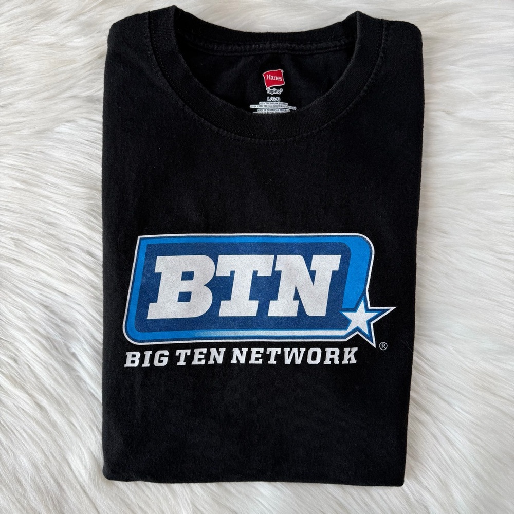 Vintage BTN Big Ten Network Graphic Shirt‎